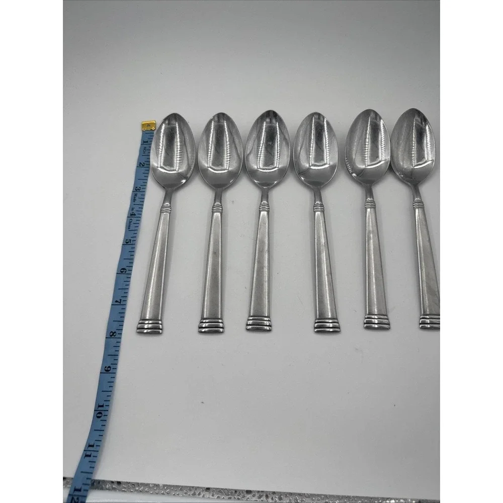 Pfaltzgraff Stainless Steel Parker Frost Mixed Lot 19 Pieces‎